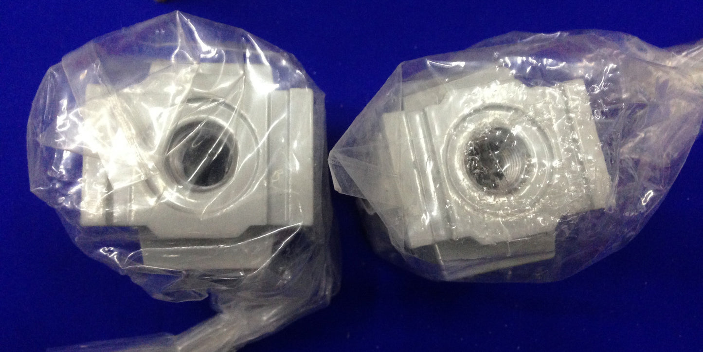 Qté de 2 blocs collecteurs modulaires TPC MECHANTRONICS MB3-N02-02 / MB / MB3 / EU26