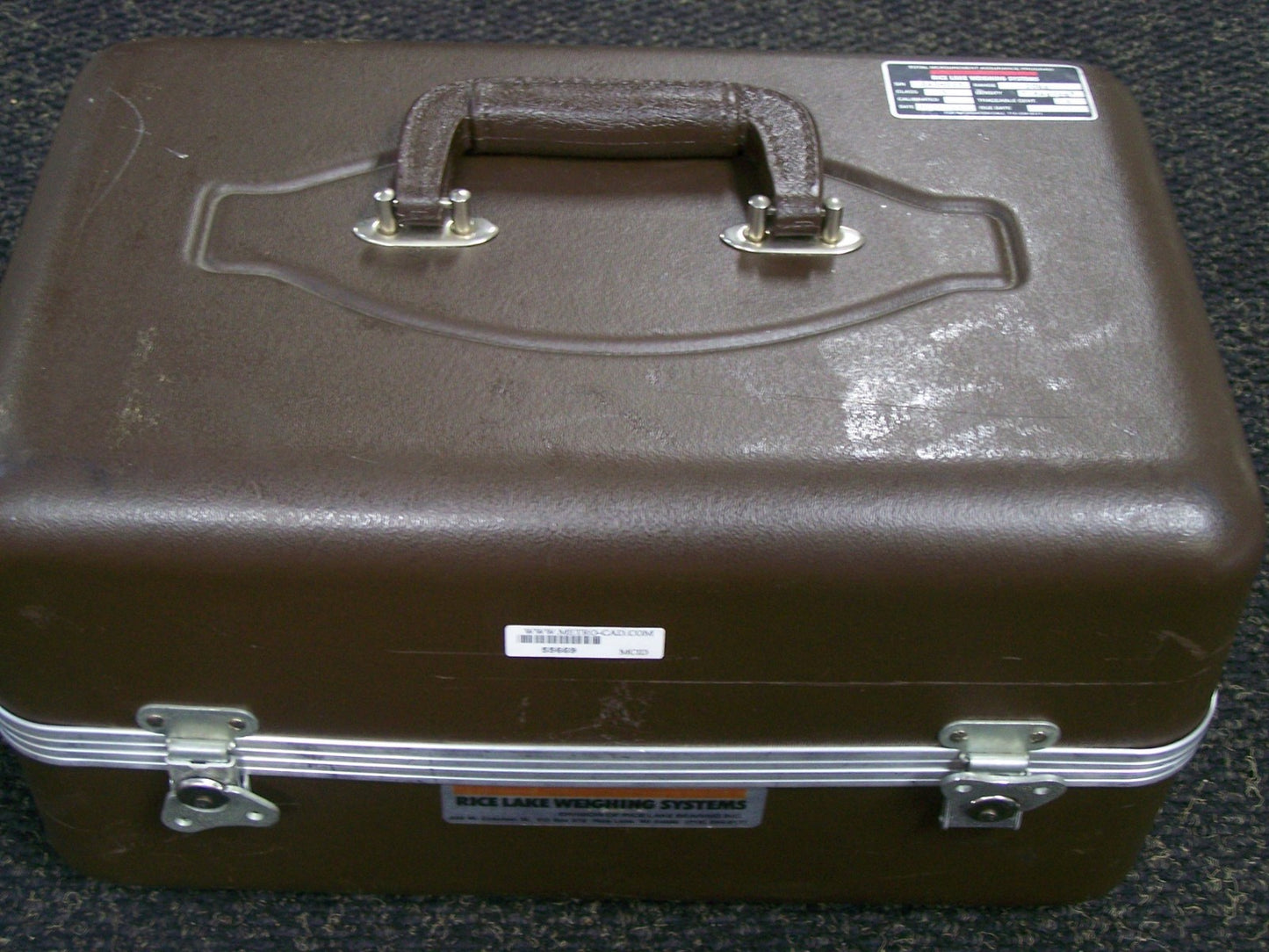 RICE LAKE WEIGHING SYSTEMS RANGE 20kg SN S43-015 CLASS 3 / DENSITY 7.84g/cm3