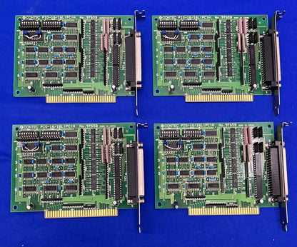 CONTEC PIO-16/16L (PC) H NR. 9765B GEÏSOLEERDE DIGITALE I/O-BORD - 1 LOT HOEVEELHEID 4 