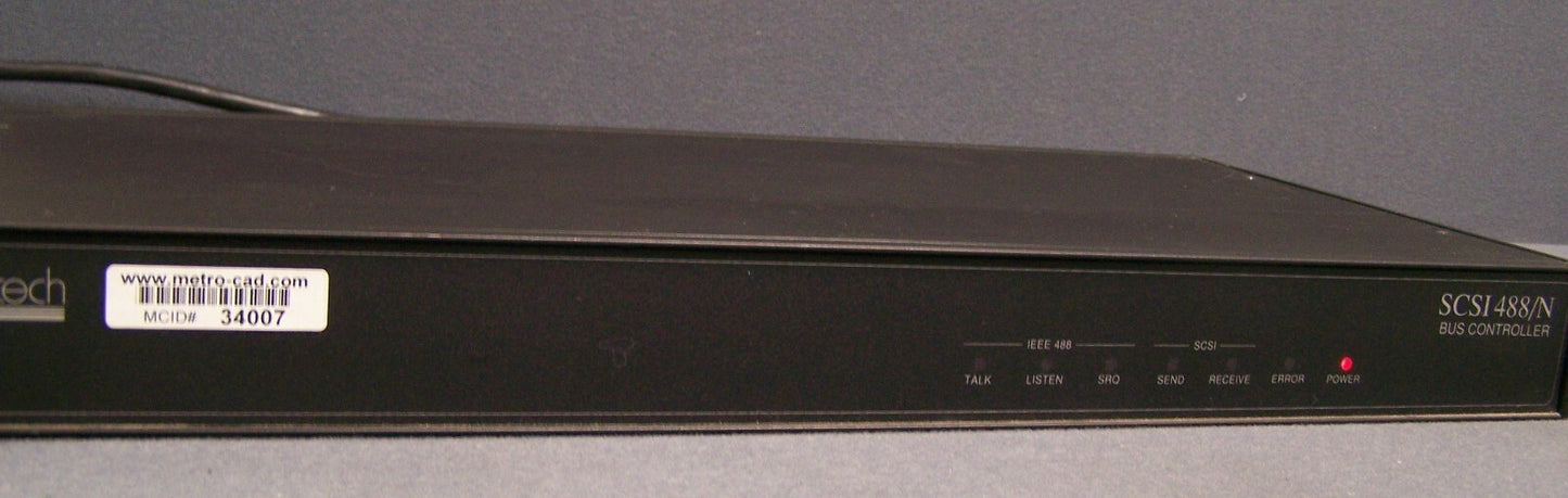 IO TECH CONTROLLER SCSI 488/N BUS CONTROLLER IEEE 488 SN 055221