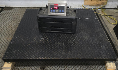PENNSLVANIA 7500 1000 LB CAPACITY X 0.2 LB 453.6 KG X 0.1 KG 4'X4' PALLET SCALE