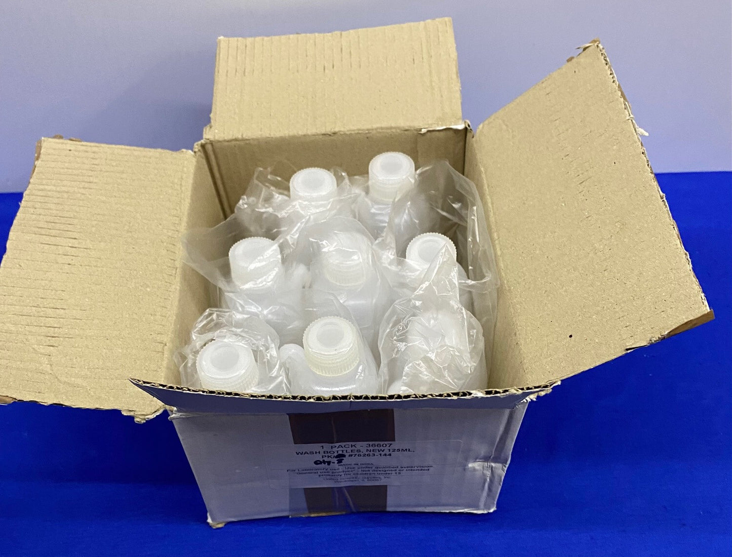 UNITED SCIENTIFIC SUPPLIES 36607 FLACONI DI LAVAGGIO NUOVE 125ML - 1 CONFEZIONE DA 8 FLACONI