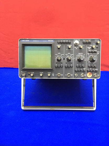 PHILIPS 50 MHZ OSCILLOSCOPIO A DOPPIO CANALE AMPLIFICATORI VERTICALI PM 3240 - PARTI 
