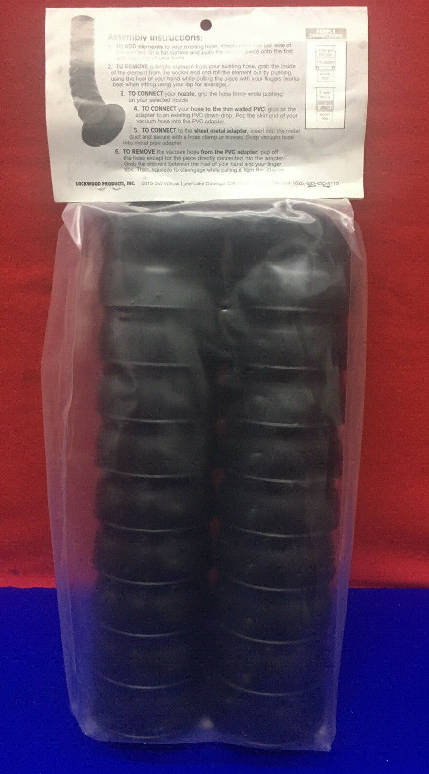 LOCKWOOD LOC-LINE 1 1DYC3 (1) 1DYC3 VACUÜM - 1 PAKKET VAN 18 SLANGSEGMENTEN