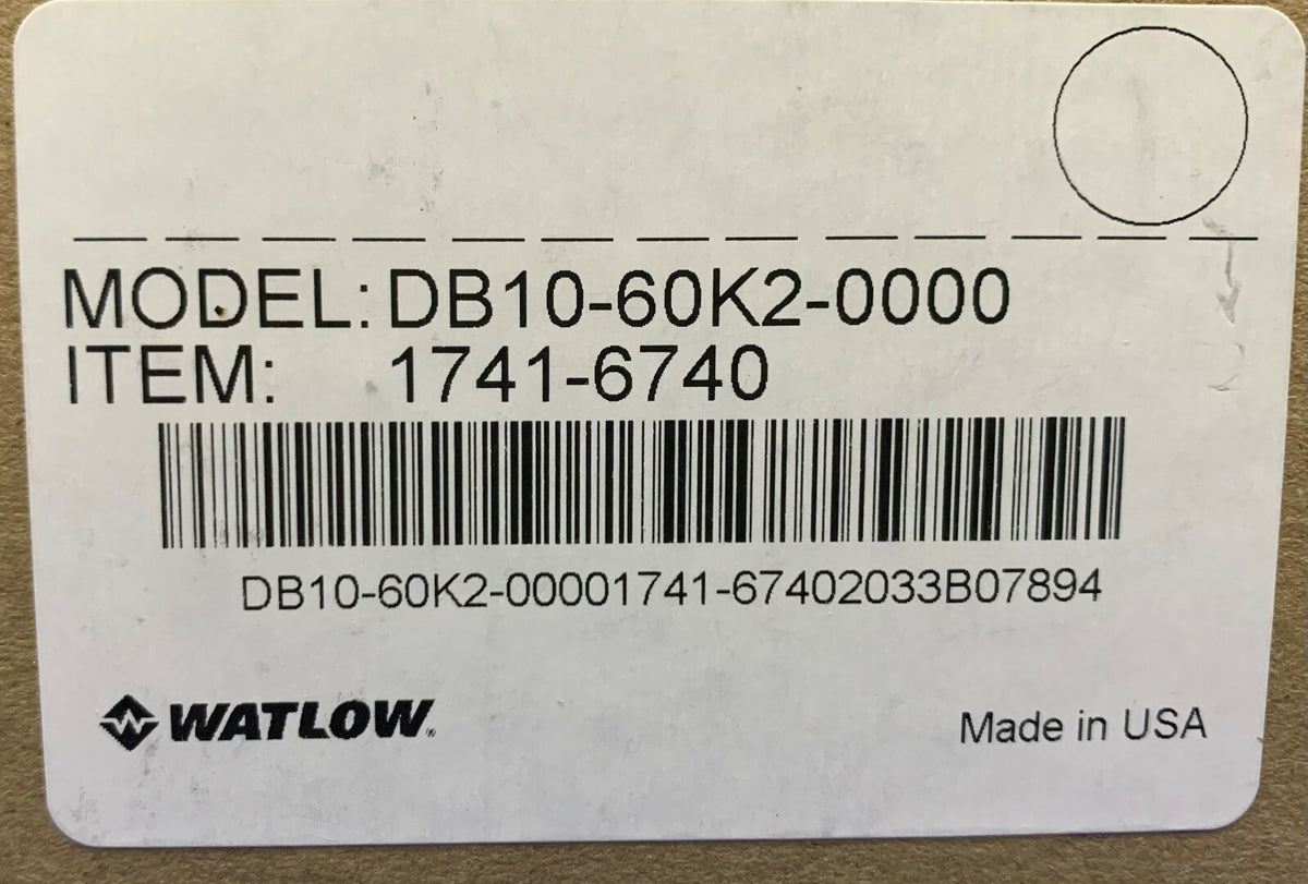 Dispositif de commutation de puissance Watlow DIN-A-Mite DB10-60K2-0000 Entrée/Sortie de contrôle