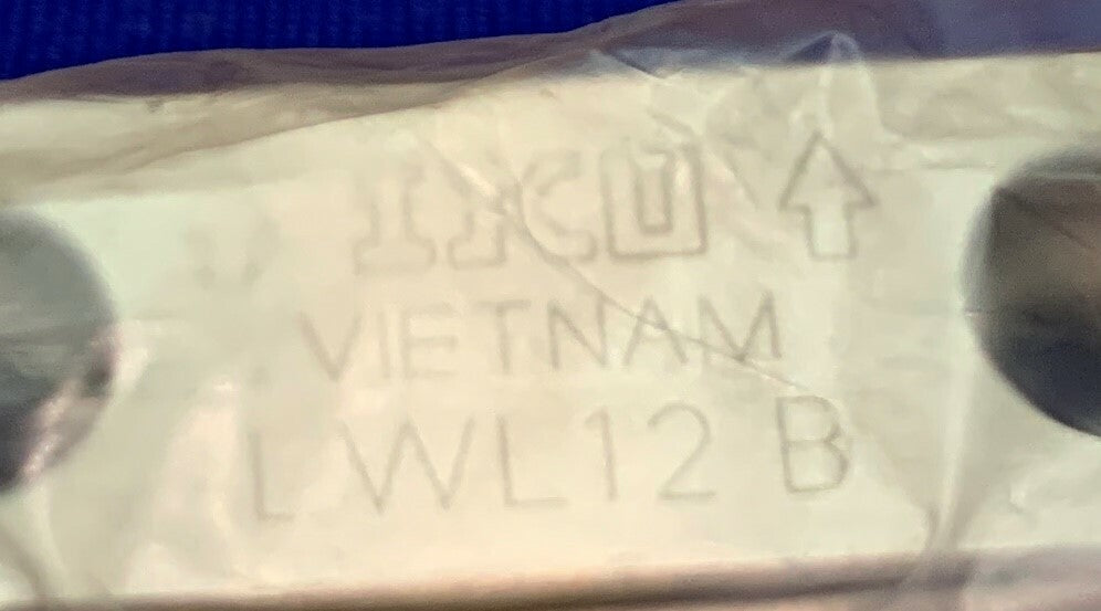 Lot de 4 rails de mouvement linéaire miniatures IKO Nippon Thompson LWL9B LWL12B