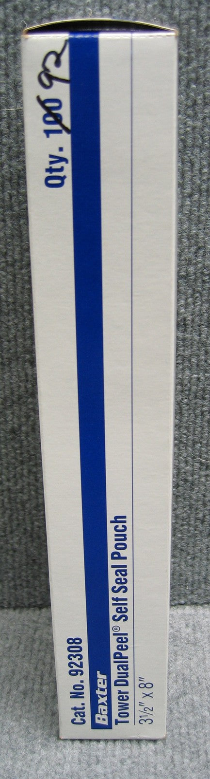 BAXTER HEALTHCARE KAT. NR. 92308, TOWER DUALPEEL, SELBSTVERSCHLUSSBEUTEL