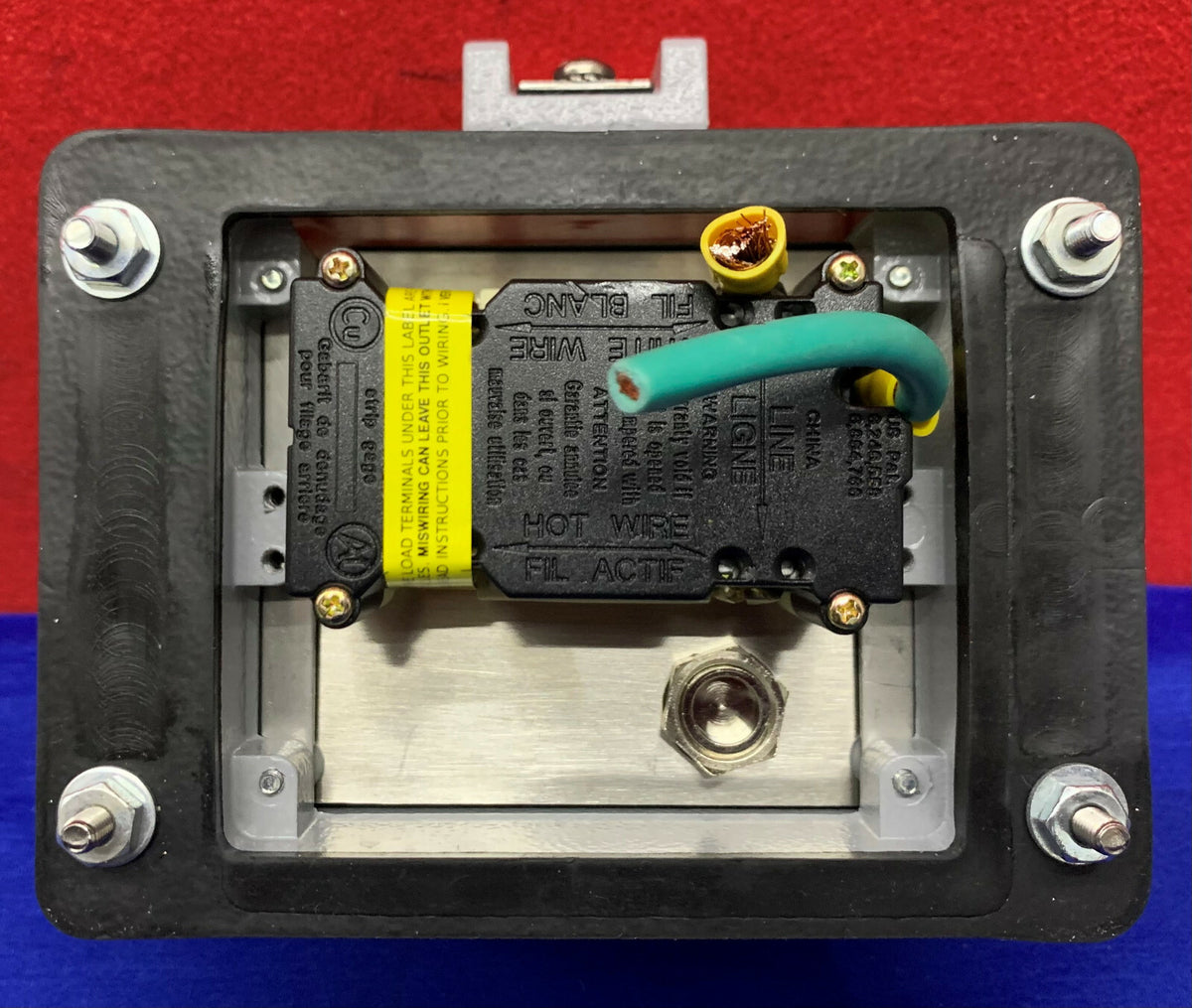 MENCOM 20AMP ​​GFCI Panel-Schnittstellenanschluss GF20-NR-32 für Programmiergeräte