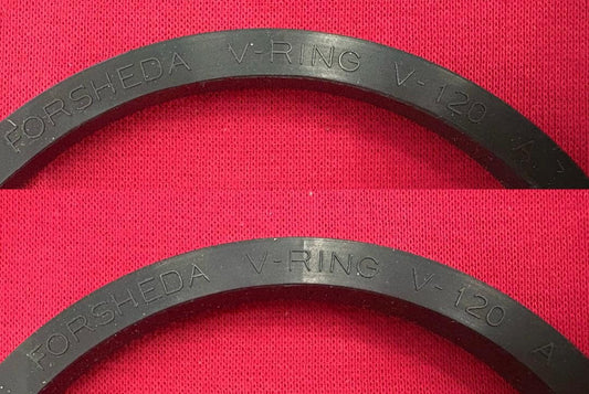 SKF 401204 VR1 V FLUOROCARBON OIL SEAL RUBBER V-RING - 1 LOT QTY 2