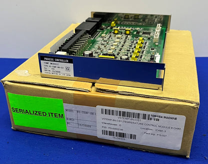TOSHIBA V5-TEMP-8N-CS1 TEMP MODULE PROCES CONTROLLER VER. 103 SPUITGIETEN