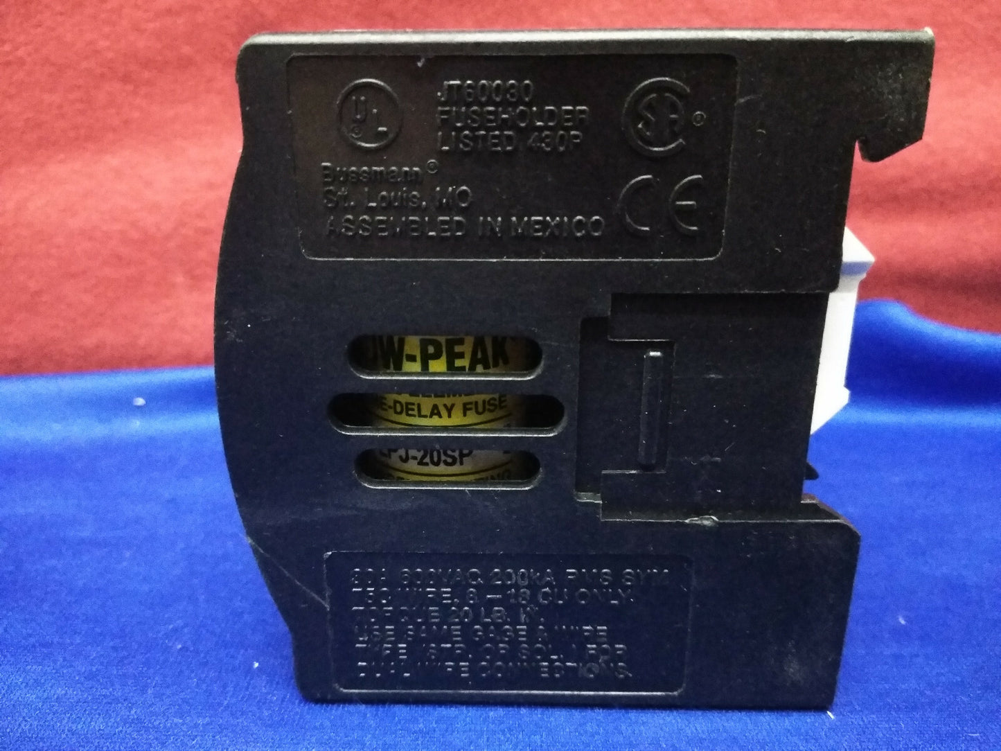 PORTAFUSIBILI BUSS JT60030 0-30 A 600 VAC