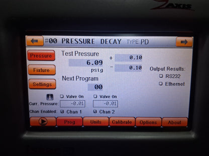 Issac / Zaxis Issac-HD-2PC MULTI FUNCTION LEAK TESTER  10 PSI MODULAR AIR LEAK