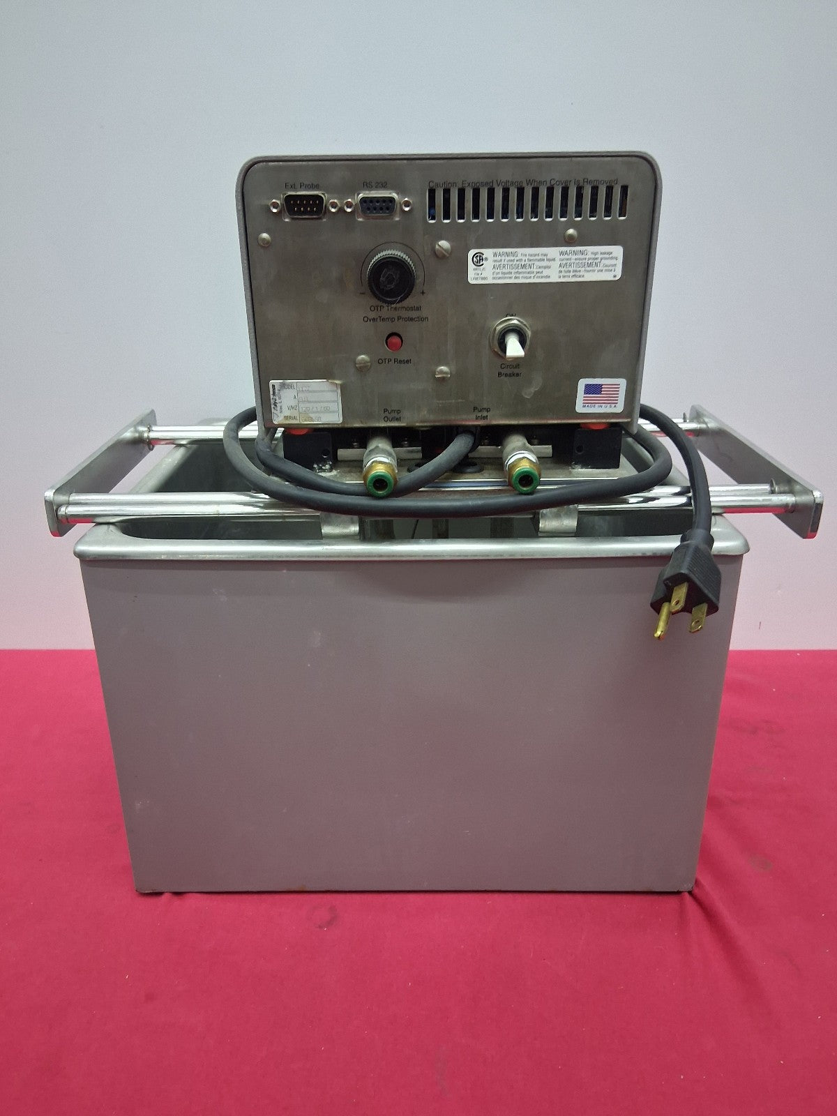 VWR 1127 Heating Immersion Circulator with VWR 13270-675 Water Bath Tank TESTED