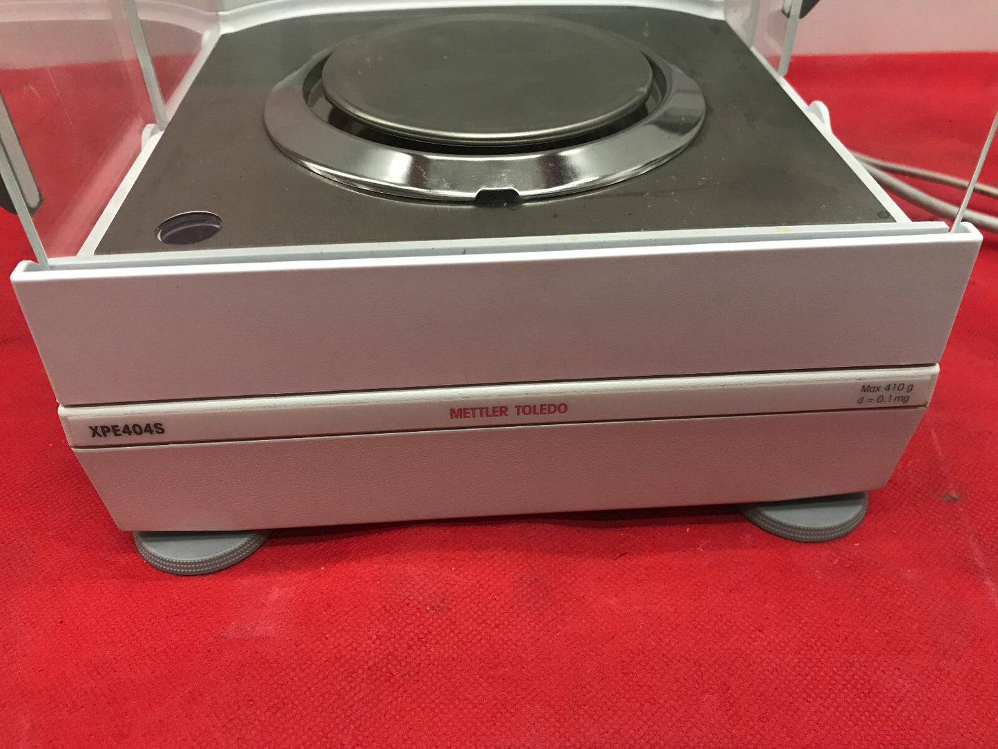 METTLER TOLEDO XPE404S PRECISION BALANCE 410 G CAPACITY READABILITY 0.1 MB