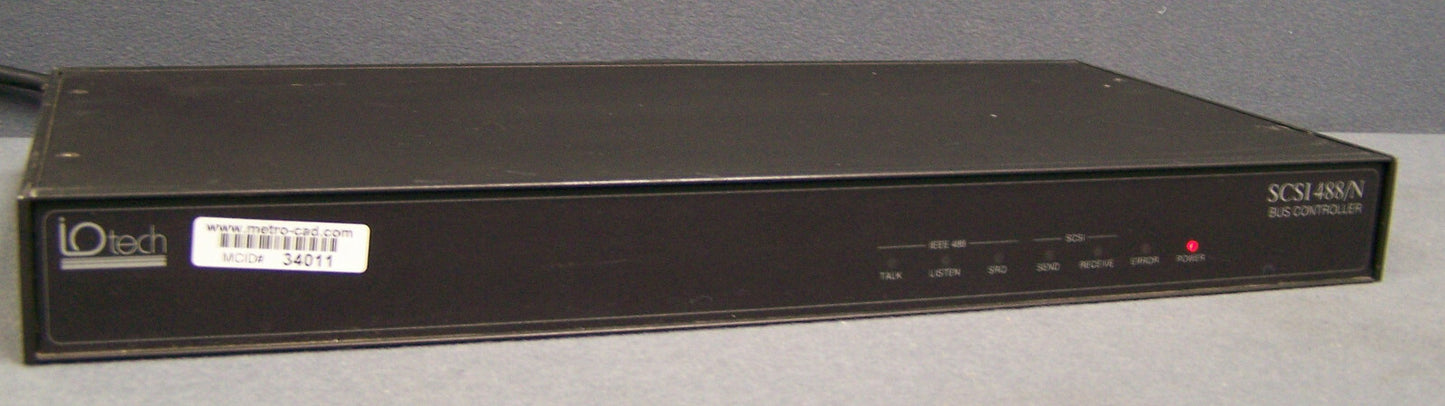 IO TECH CONTROLLER SCSI 488/N BUS CONTROLLER IEEE 488 SN 055223