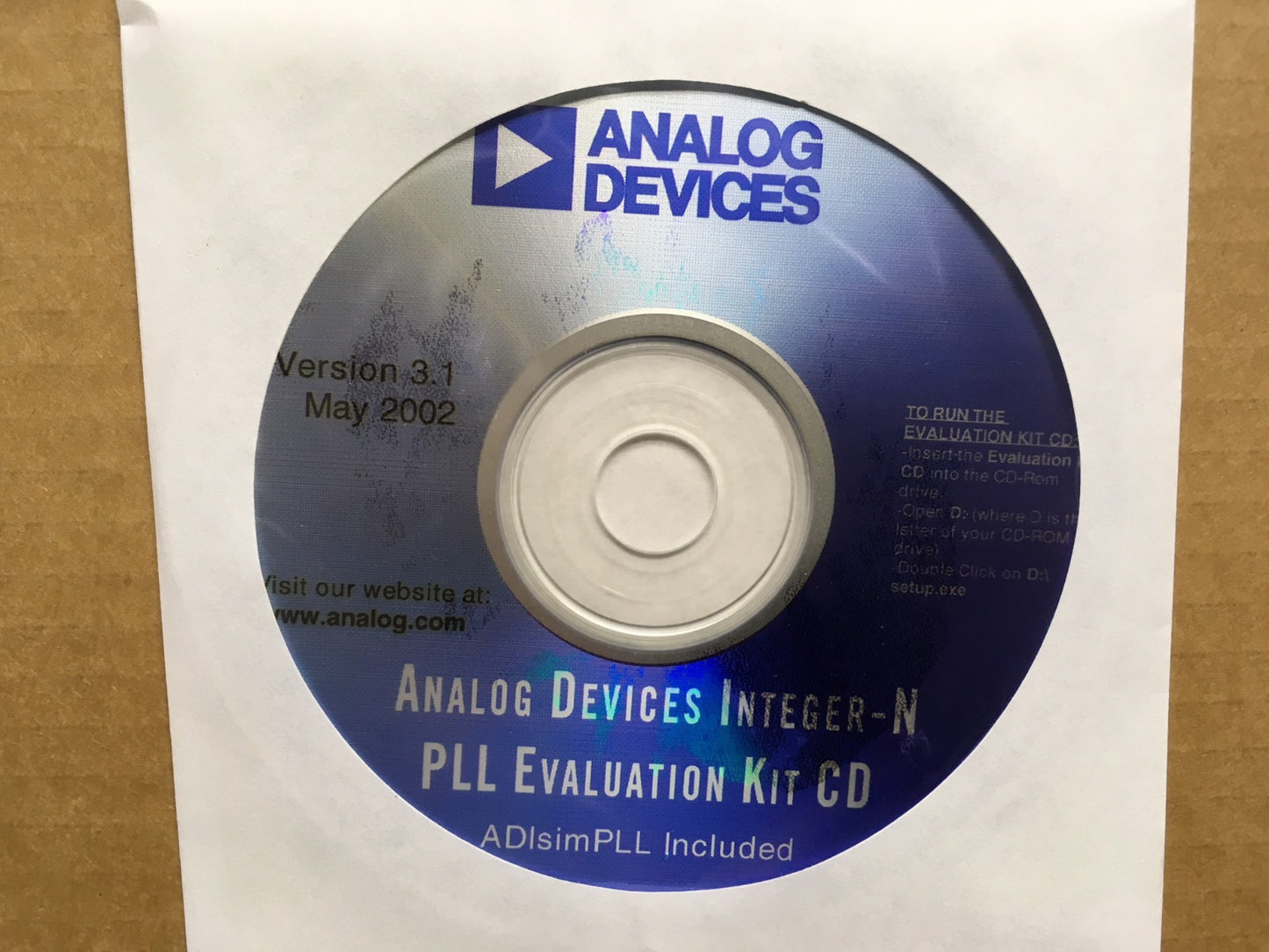 アナログデバイス株式会社 EVAL-ADF4113EB2 ADF4113 評価キット