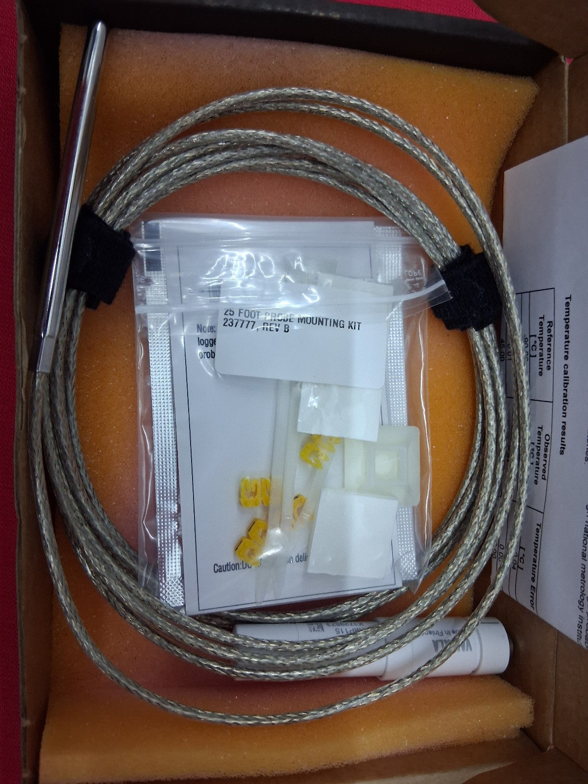VAISALA TMP115 TEMPERATURE PROBE 3M 240N TMP115TCSUB3 NEW OPEN BOX