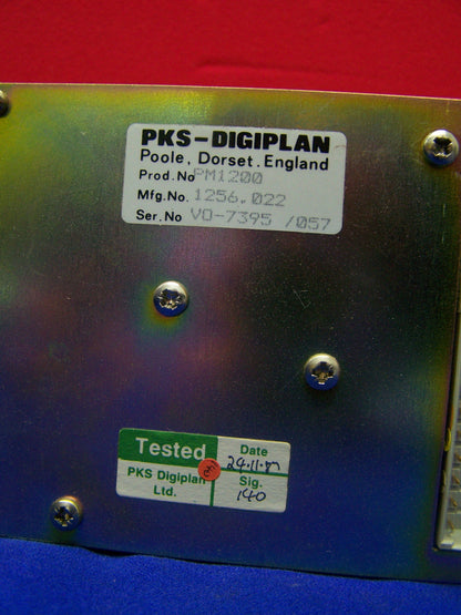 FUENTE DE ALIMENTACIÓN PKS-DIGIPLAN PM1200 / 1256.022