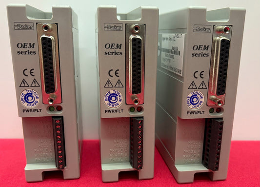 PARKER COMPUMOTOR OEM770T TORQUE SERVO DRIVE STEPPER CONTROLLER - QTY 3