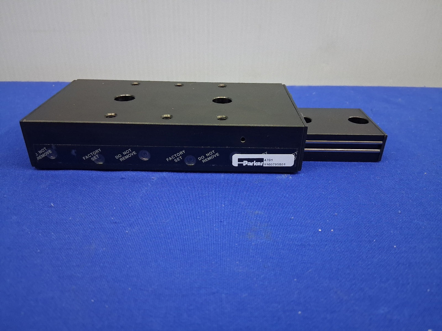 Parker  4701 Ball Bearing Manual Linear Slide Standard Manual Positioner