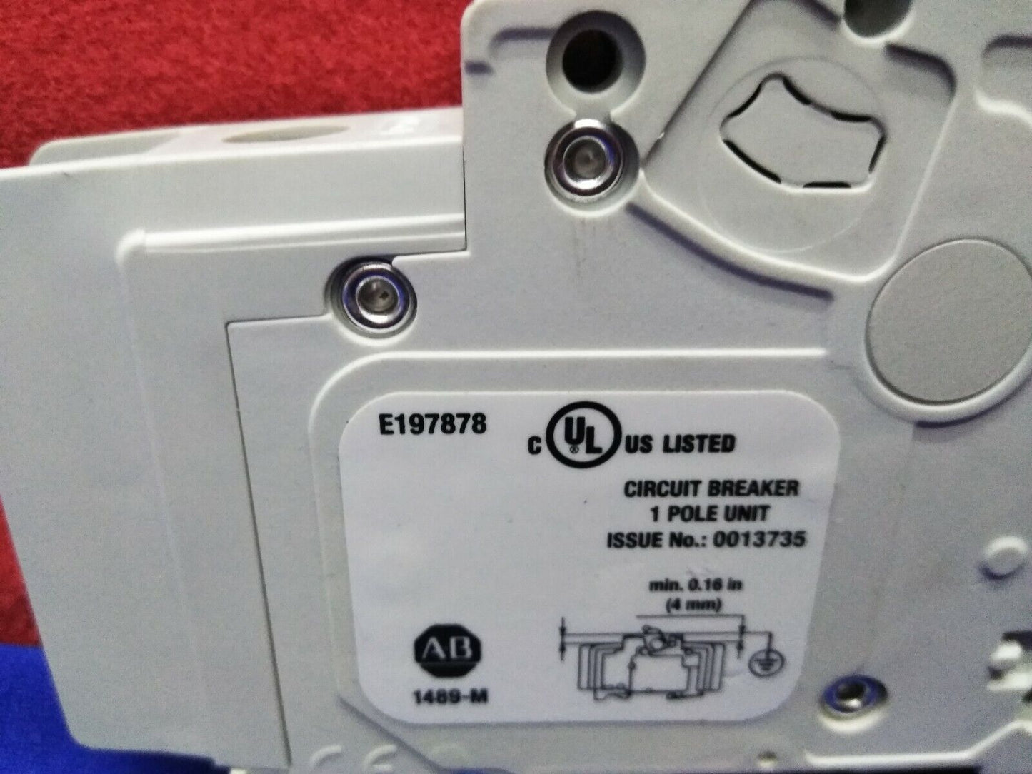 INTERRUTTORE AUTOMATICO ALLEN BRADLEY / ALLEN-BRADLEY / AB 1489-M 