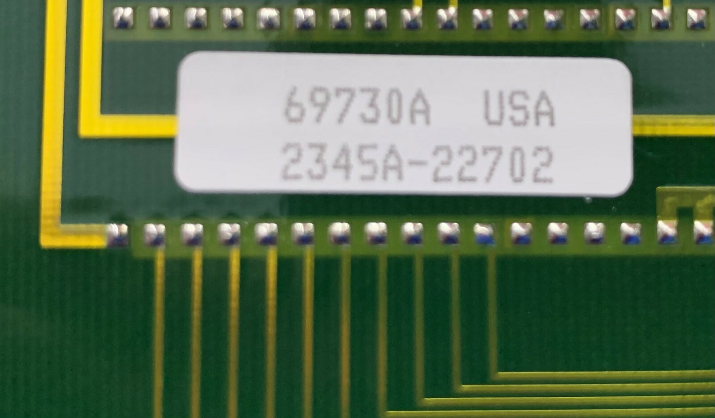 Scheda di uscita relè HP Hewlett-Packard 69730A 2345A-22702 