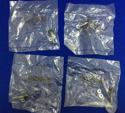 LOT VAN 4 DE-STA-CO / DESTACO 201208, PLATTE PUNT SPINDEL NEOPREEN PUNT