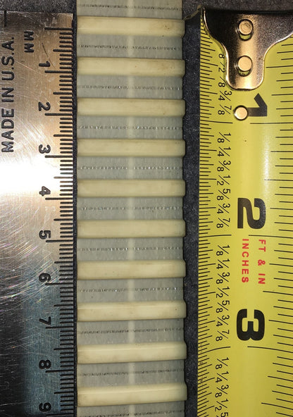 Menge 2 - Zahnriemen aus Polyurethan - jeweils ca. 26 Fuß lang 