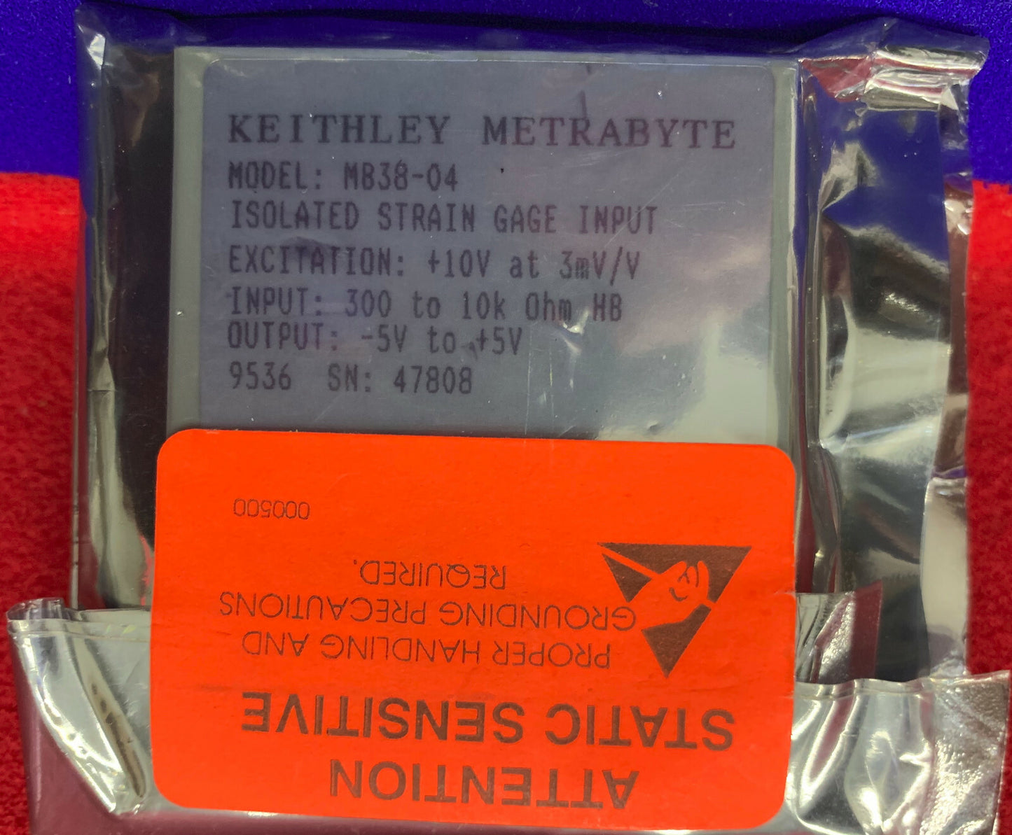 KEITHLEY METRABYTE MB38-04-MODULE