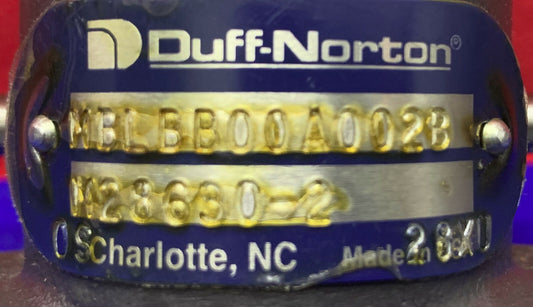 DUFF-NORTON M28630-2 SCREW ACTUATOR