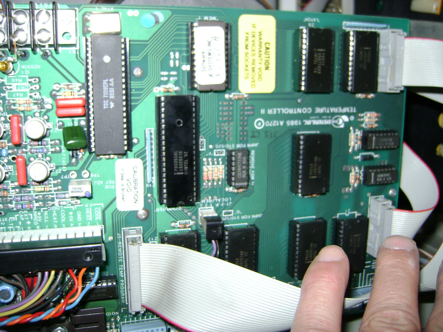 RANSCO DESPATCH CONTROLEPANEEL RDP 202 MET RDC 101 TEMPERATUURREGELING 