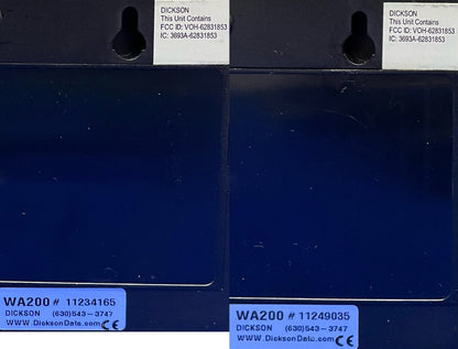 DICKSON WIZARD2 - 数量 2 - WH225 900 MHz ロガー &amp; 数量 2 - WA200 900MHz リピーター