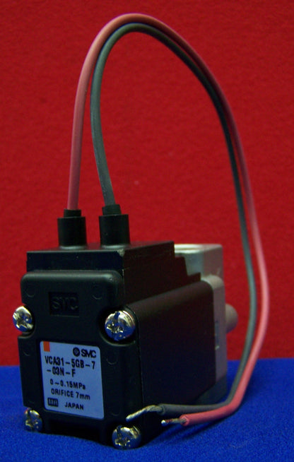 SMC VCA31-5GB-7-03N-F VENTIL ENTHÄLT VCA30-12-1A (HALTERUNG) 0-0,15 MPa