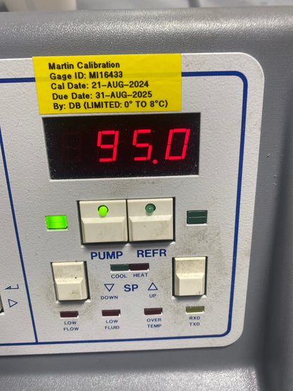 SP Scientific RC211B0-HT RECIRCULATING CHILLER 2018 W/Tank  FTS RC211 -65+95