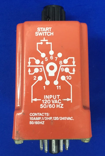 NCC / NATIONALE CONTROLES T2K-5-461 SOLID STATE TIMER BEREIK 0,05-5 SEC 