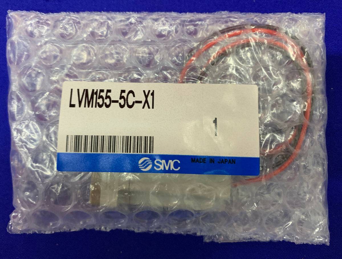 VÁLVULA QUÍMICA DE 2 PUERTOS SMC LVM155-5C-X1