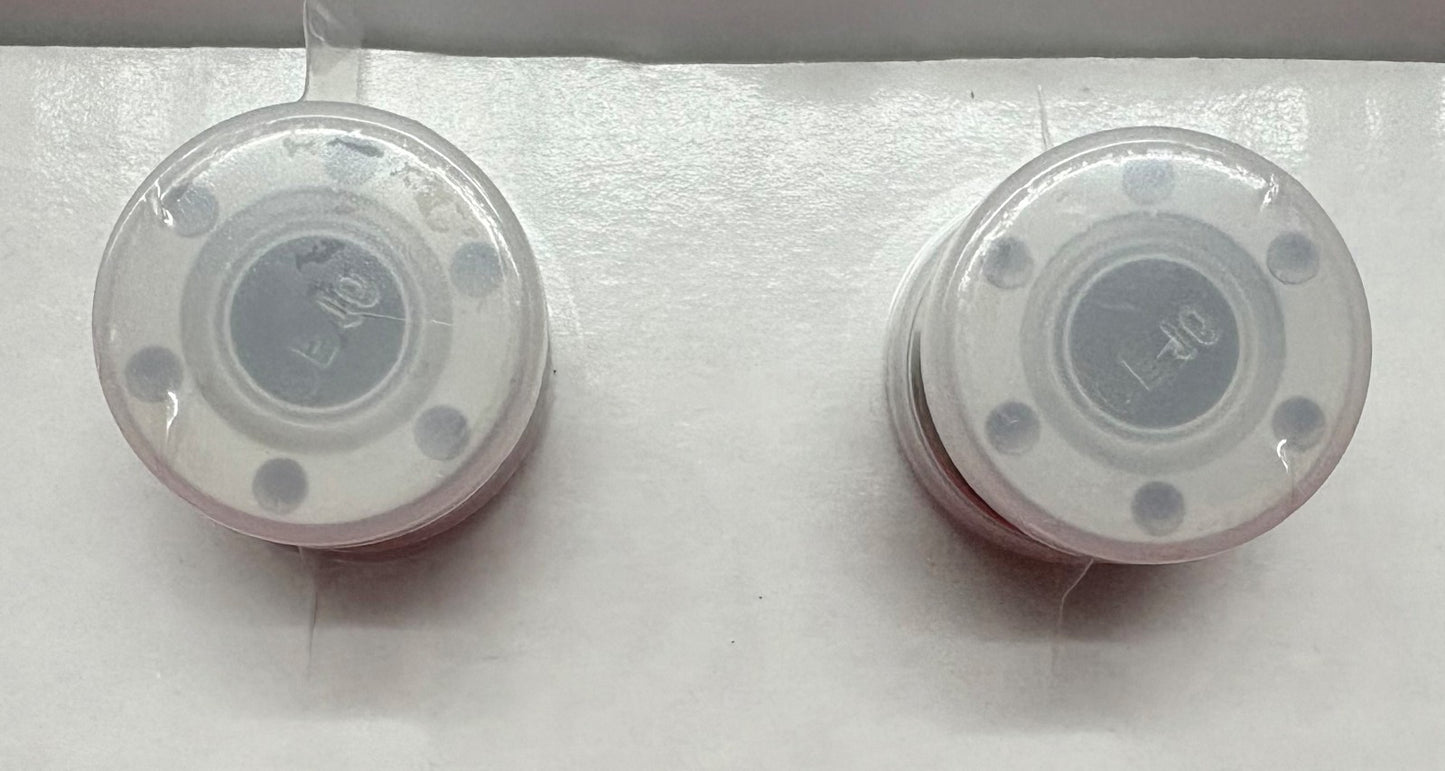 LESKER FN-C1221010 FLANGE - 1 CARDBOARD PLATFORM WITH QTY 2 FLANGES