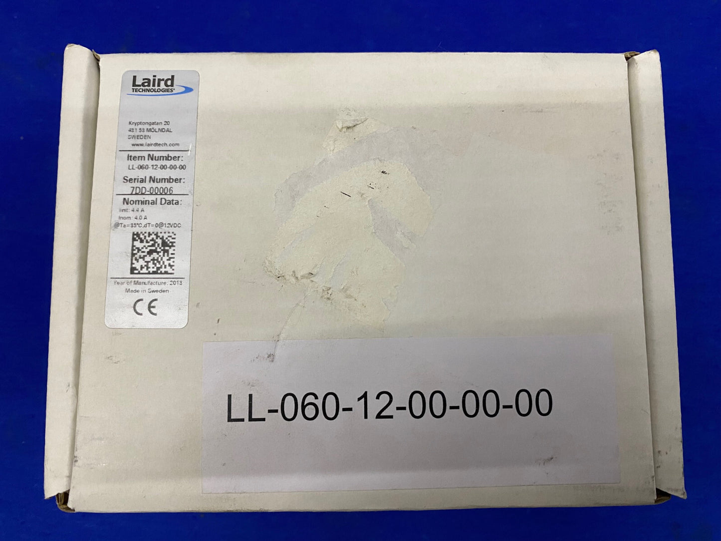 LAIRD TECHNOLOGIES ® LL-060-12-00-00-00 CONJUNTOS TERMOELÉCTRICOS LÍQUIDO/LÍQUIDO