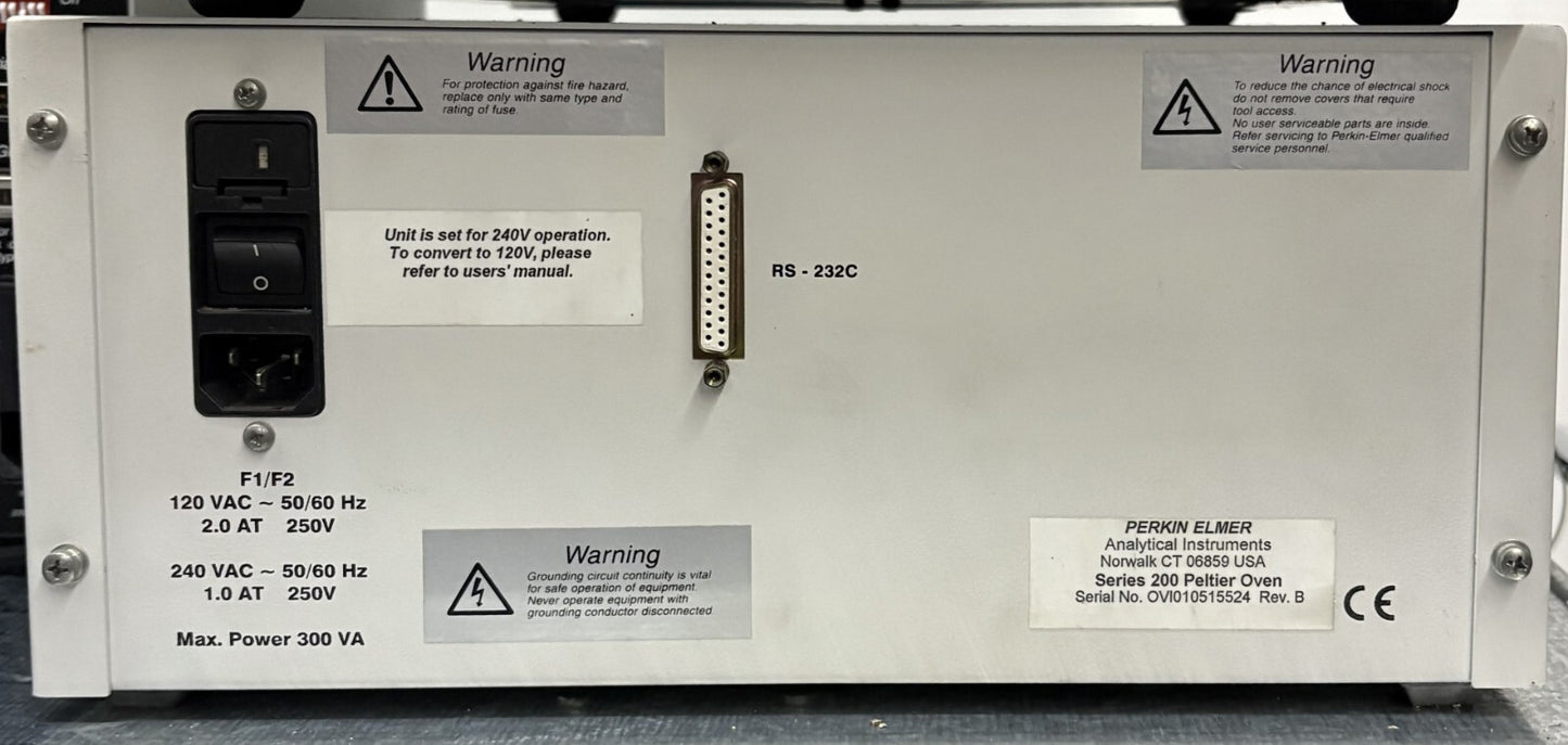 PERKIN ELMER SERIES 200 AUTO SAMPLER N2930100 SEE AD FOR ADD'L ITEMS - FOR PARTS