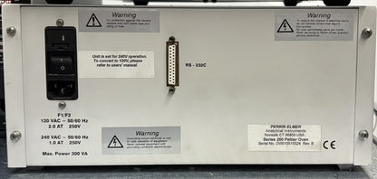 PERKIN ELMER SERIES 200 AUTO SAMPLER N2930100 SEE AD FOR ADD'L ITEMS - FOR PARTS