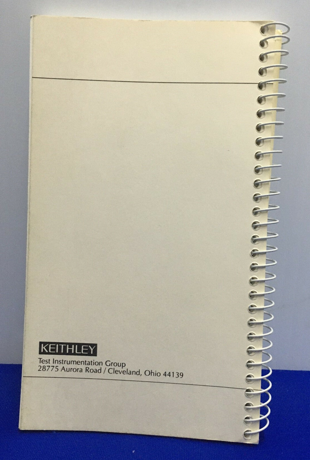 KEITHLEY 236-905-01 REV A.MODEL 236/237/238 QUELLE MASSEINHEITEN KURZÜBERSICHT