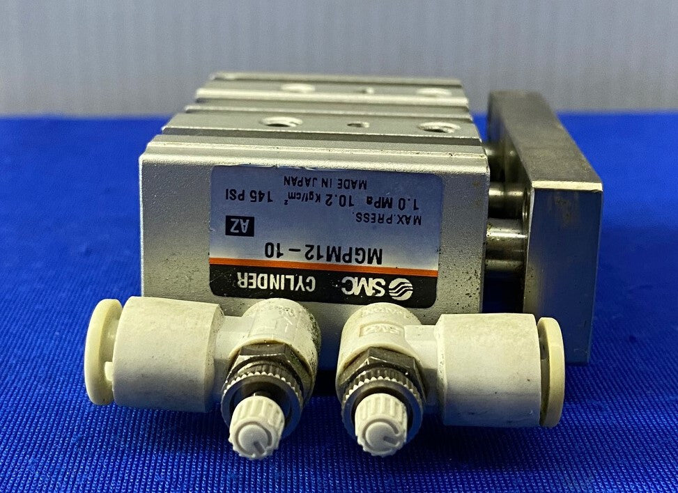 SMC MGPM12-10 / MGPM1210 COMPACT GUIDE CYLINDER