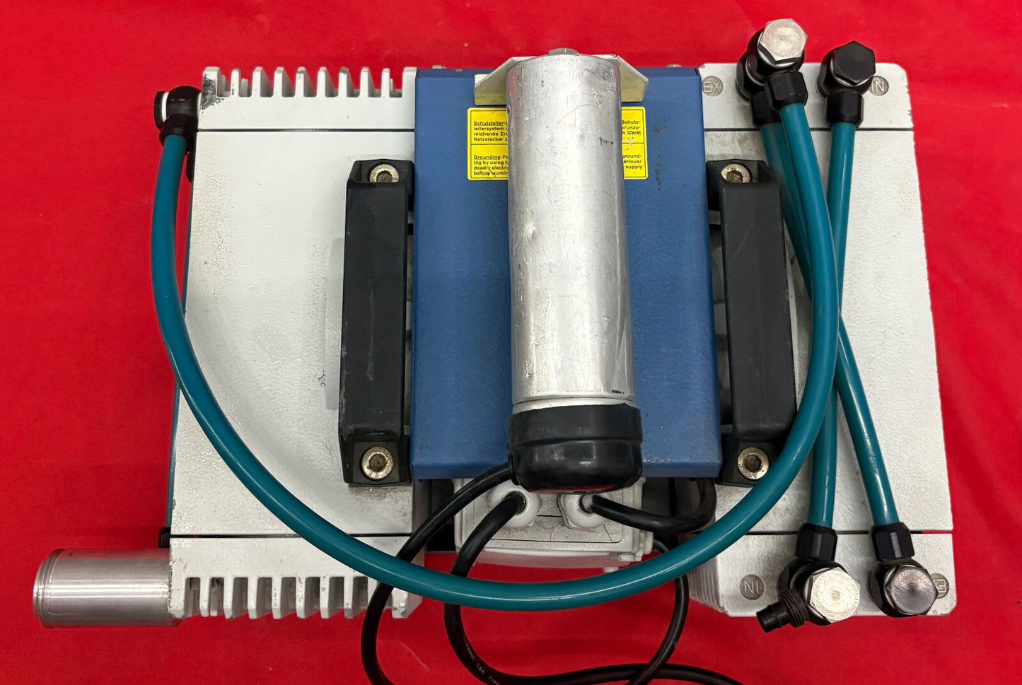 VACUUBRAND MD-4T DIAPHRAGM VACUUM PUMP 110-115V 40UF NOM 1500-1800