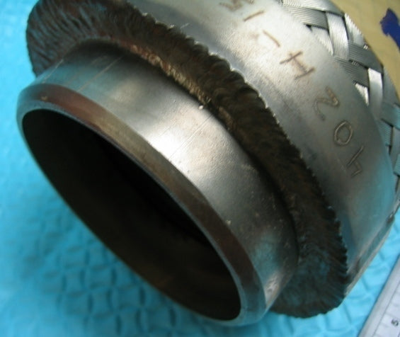 OHIO HYDRAULISCHER TITEFLEX STARTER-ABGASSCHLAUCH PN S951515800190 SS GEFLOCHTEN