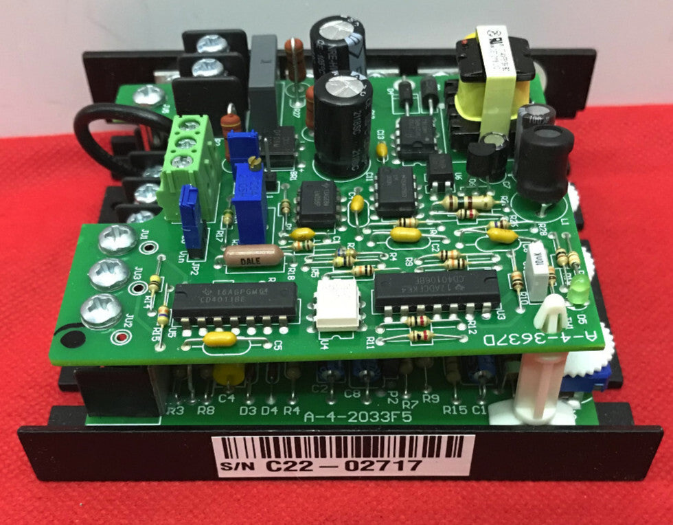 DART CONTROLS 125DV-C-55H DC SPEED CONTROL DRIVE VARIABLE SPEED CONTROL 120/240