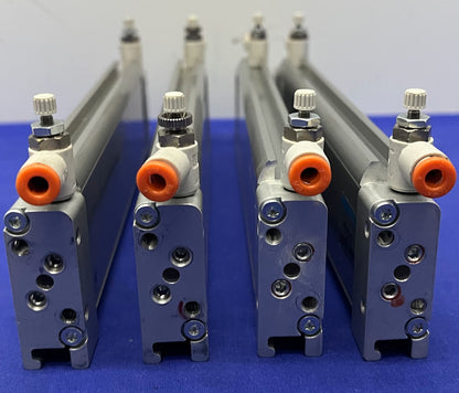 FESTO FLAT CYLINDER DZF-11/16”-5”-A-P-A - 1  LOT QTY OF 4