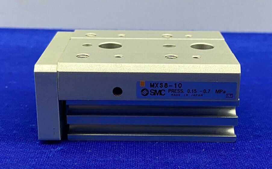 SMC MXS8-10 CYL SCHUIFTAFEL DUBBELE STAAFPERS. 0,15 - 0,7 MPa