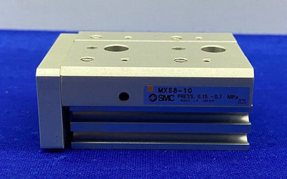 SMC MXS8-10 CYL SCHUIFTAFEL DUBBELE STAAFPERS. 0,15 - 0,7 MPa