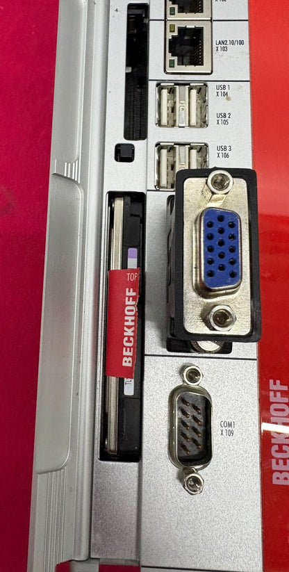 BECKHOFF C6920-0000 INDUSTRIAL PC CONTROL 24VDC 705829-001 - FOR PARTS/REPAIR