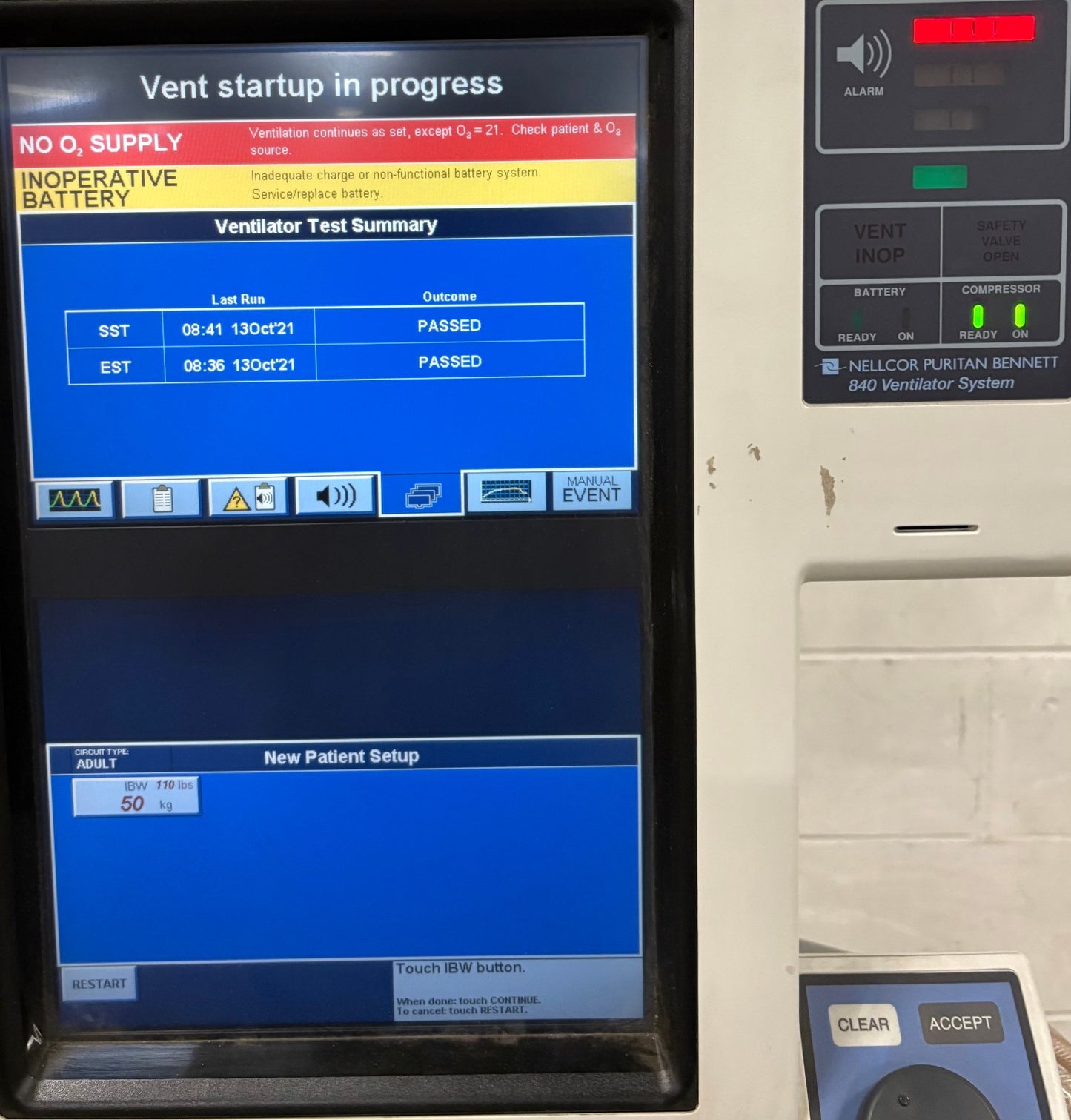 Puritan Bennett 840 Ventilator System PARTS AND REPAIR